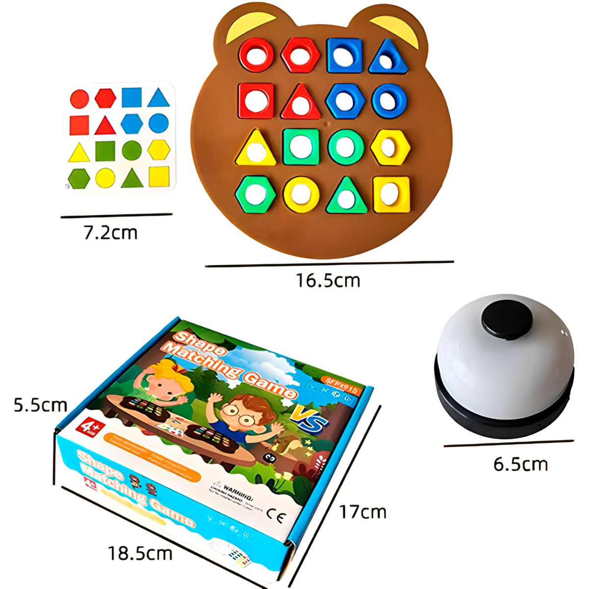 Društvena igra za decu - 3D puzle u bojama - Besplatna dostava