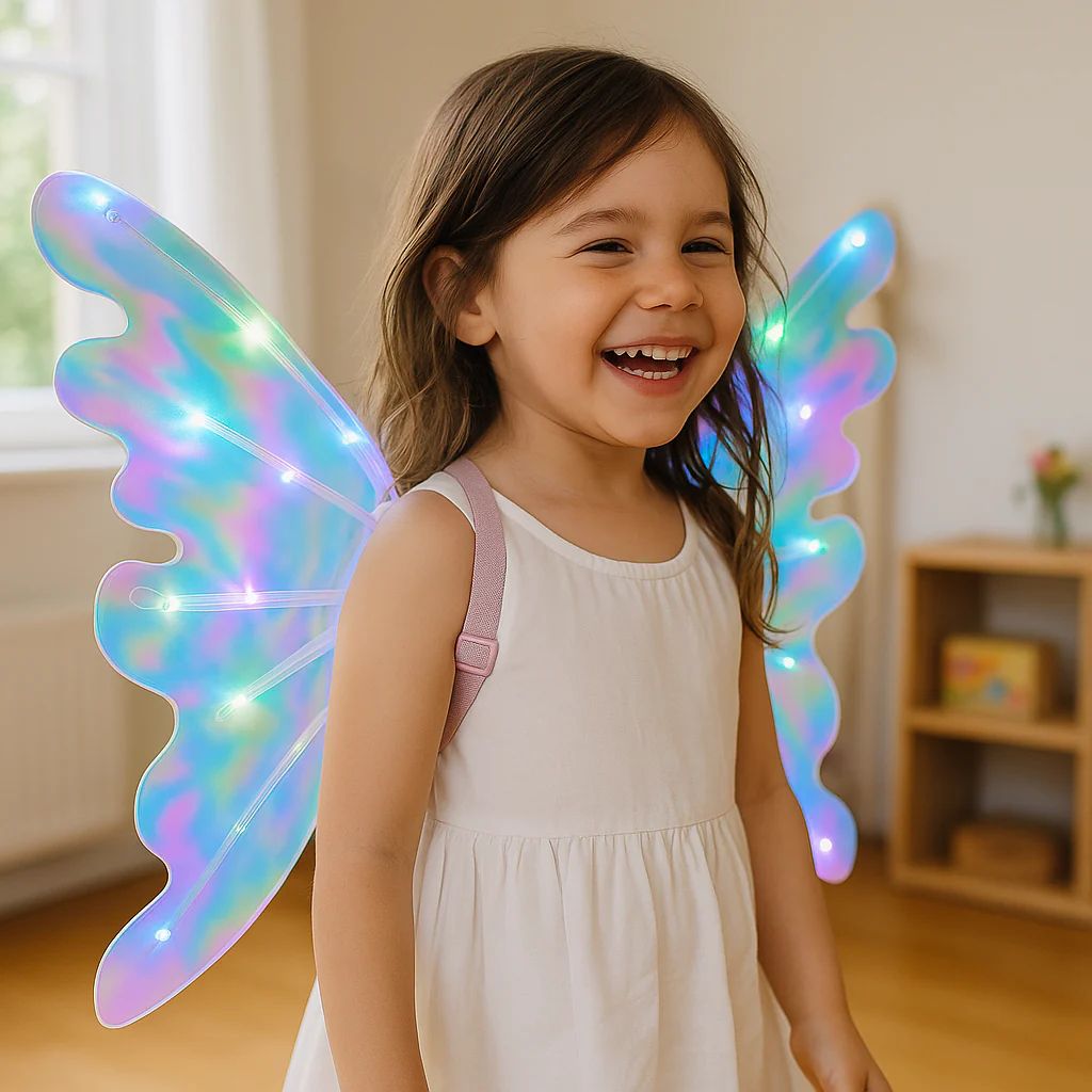 Svetleća krila koja mašu i sviraju