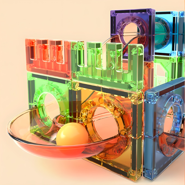 Magnetne kocke 45 delova 3D magnetne plocice