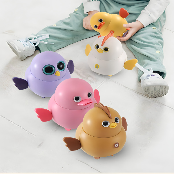 Veseli pilići koji se ljuljaju - 3 pileta