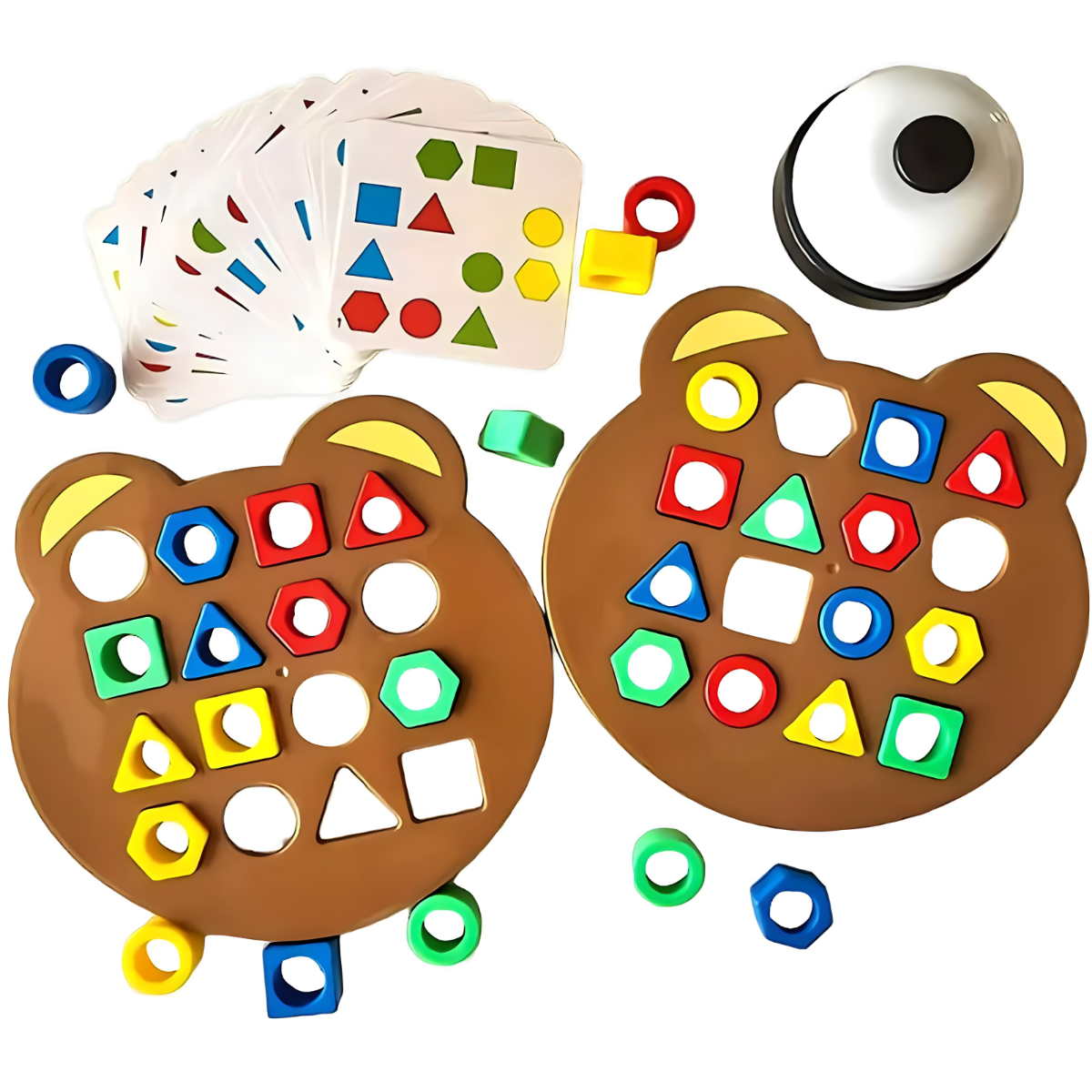 Društvena igra za decu - 3D puzle u bojama - Besplatna dostava