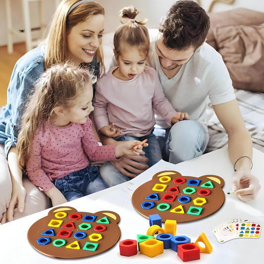 Društvena igra za decu - 3D puzle u bojama - Besplatna dostava