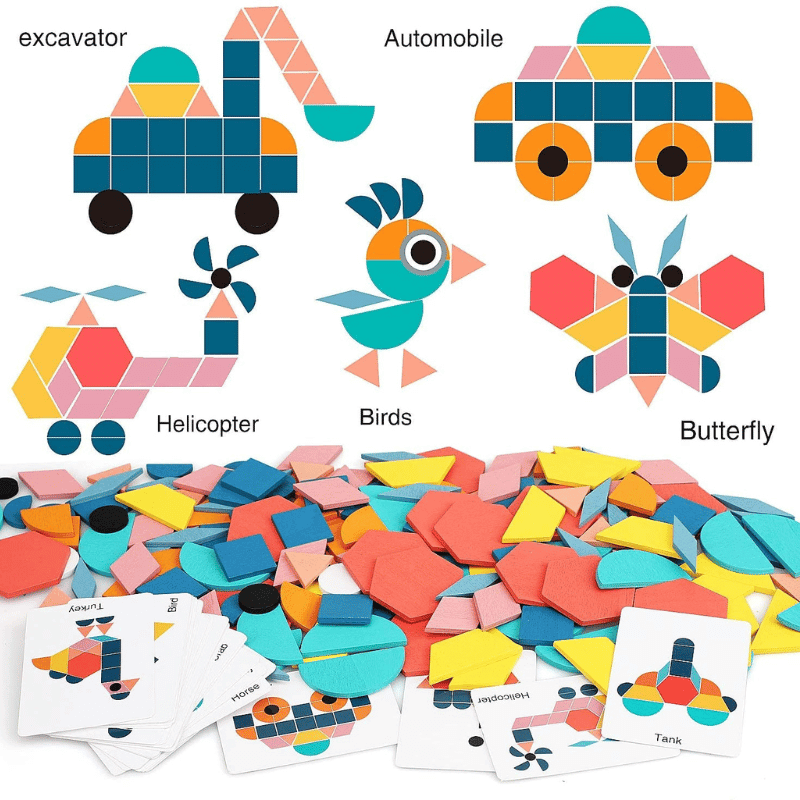 Montesori drvene puzle