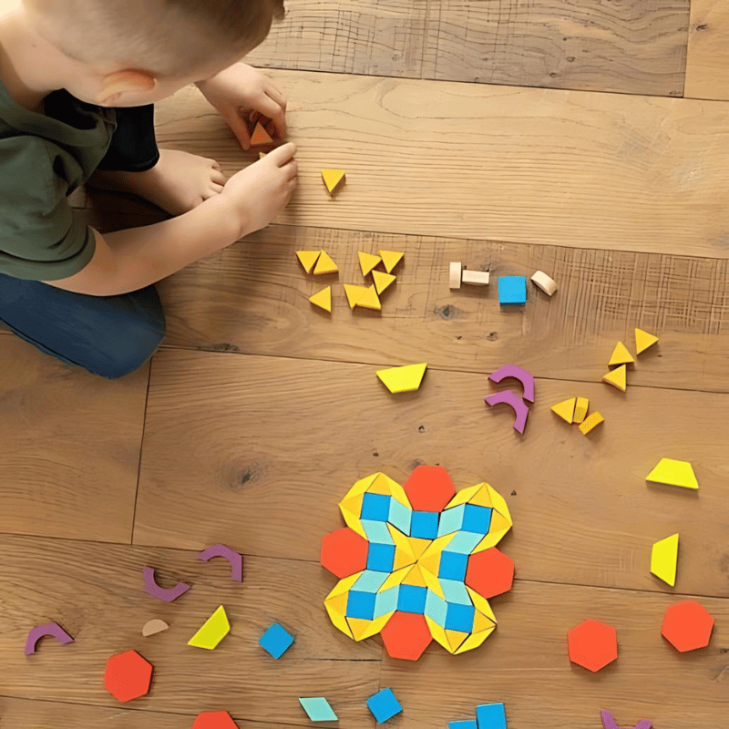 Montesori drvene puzle