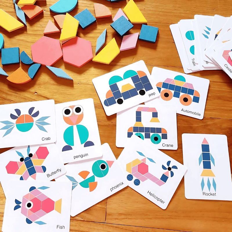 Montesori drvene puzle