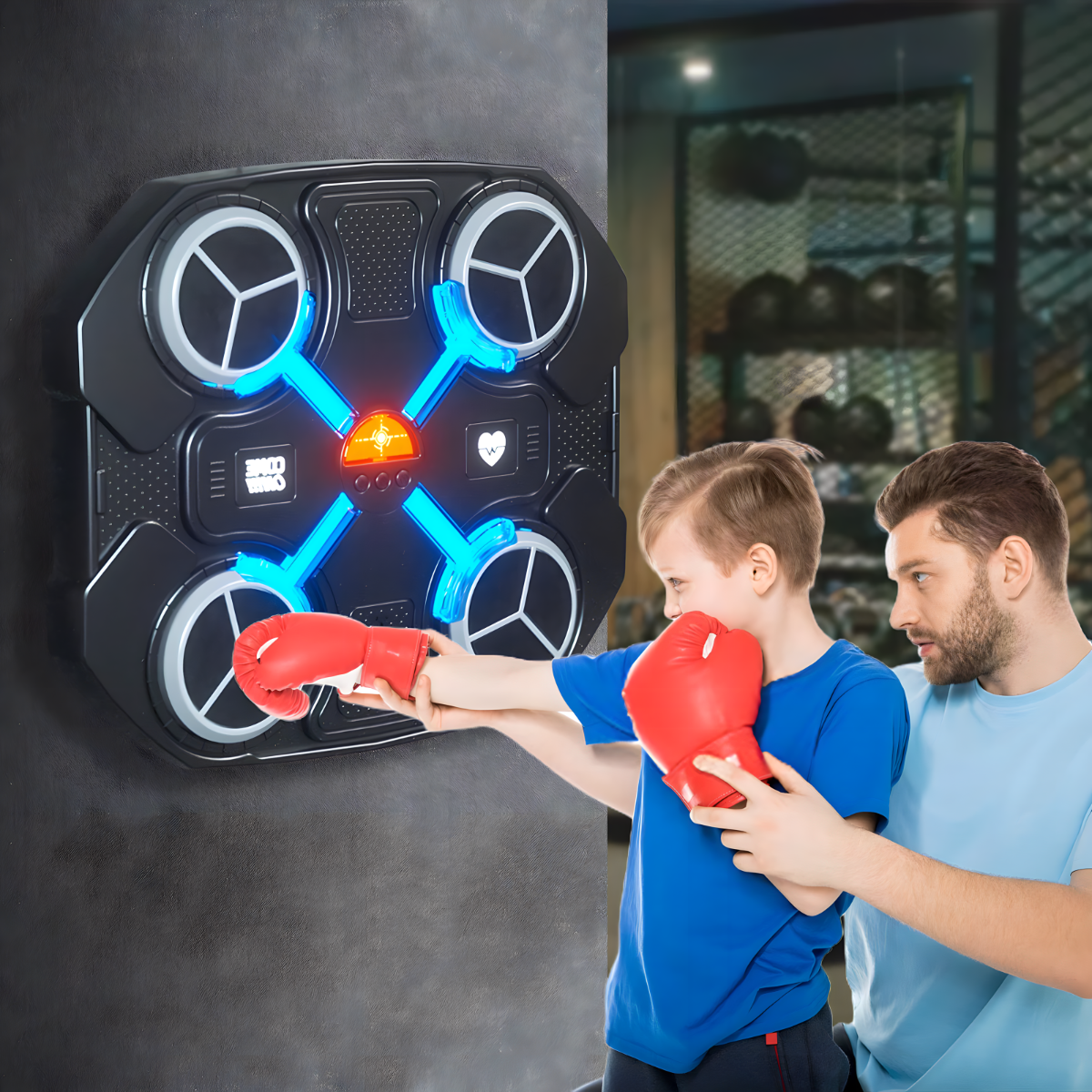 Set muzička tabla i rukavice za boks - Zabava i trening za sve uzraste