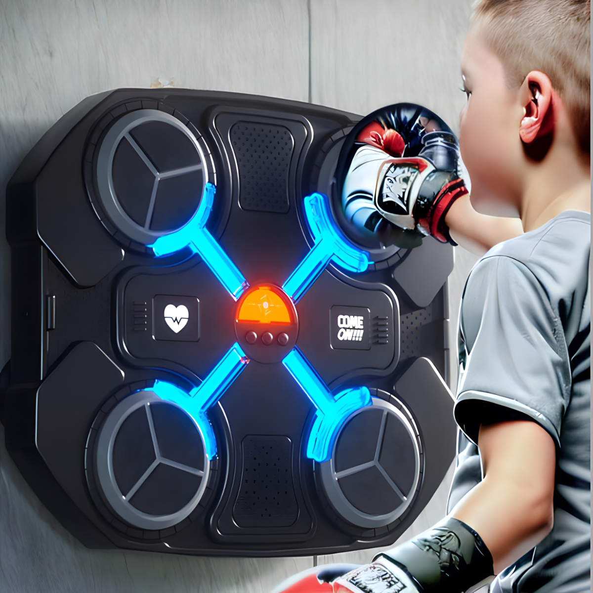 Set muzička tabla i rukavice za boks - Zabava i trening za sve uzraste