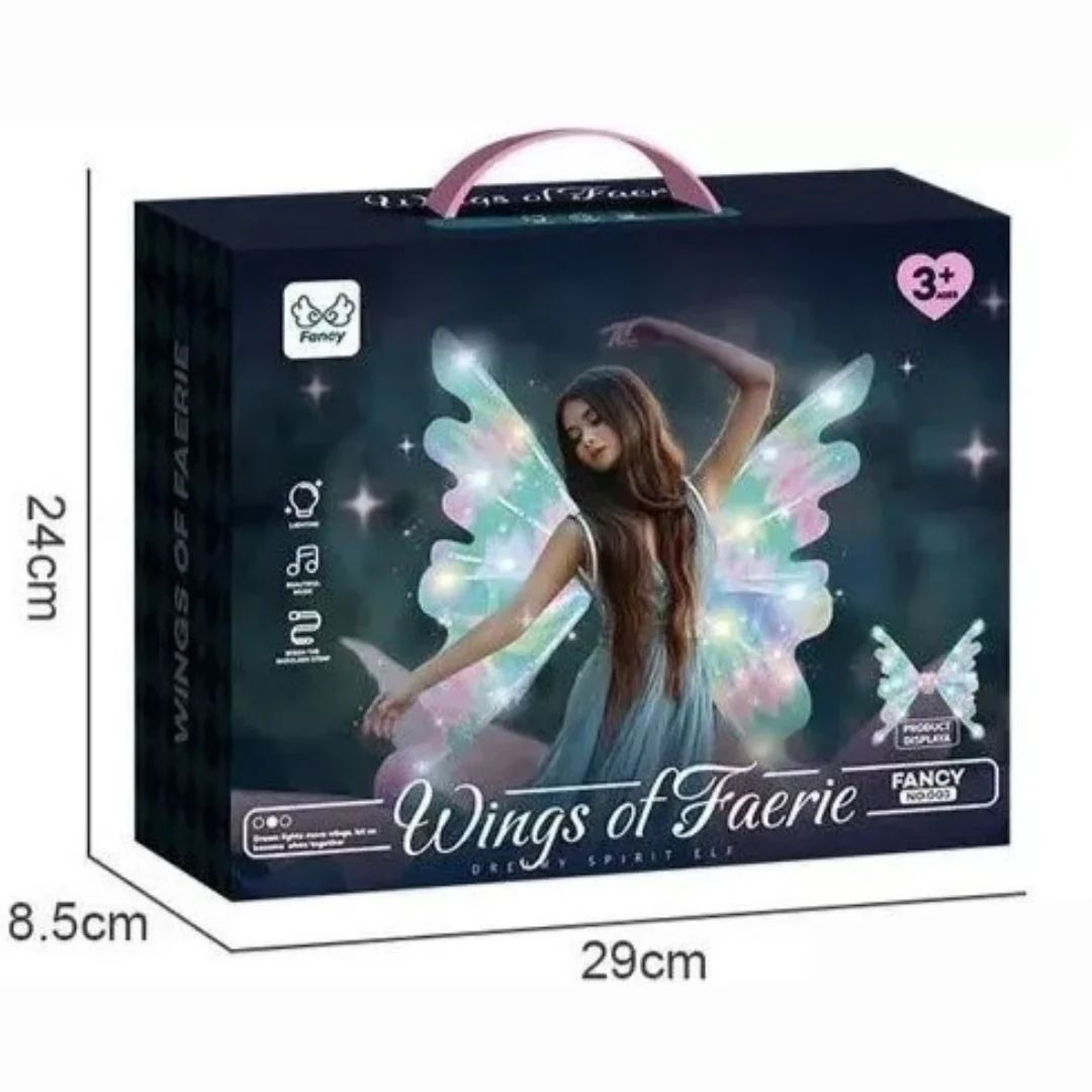 Svetleća krila koja mašu i sviraju