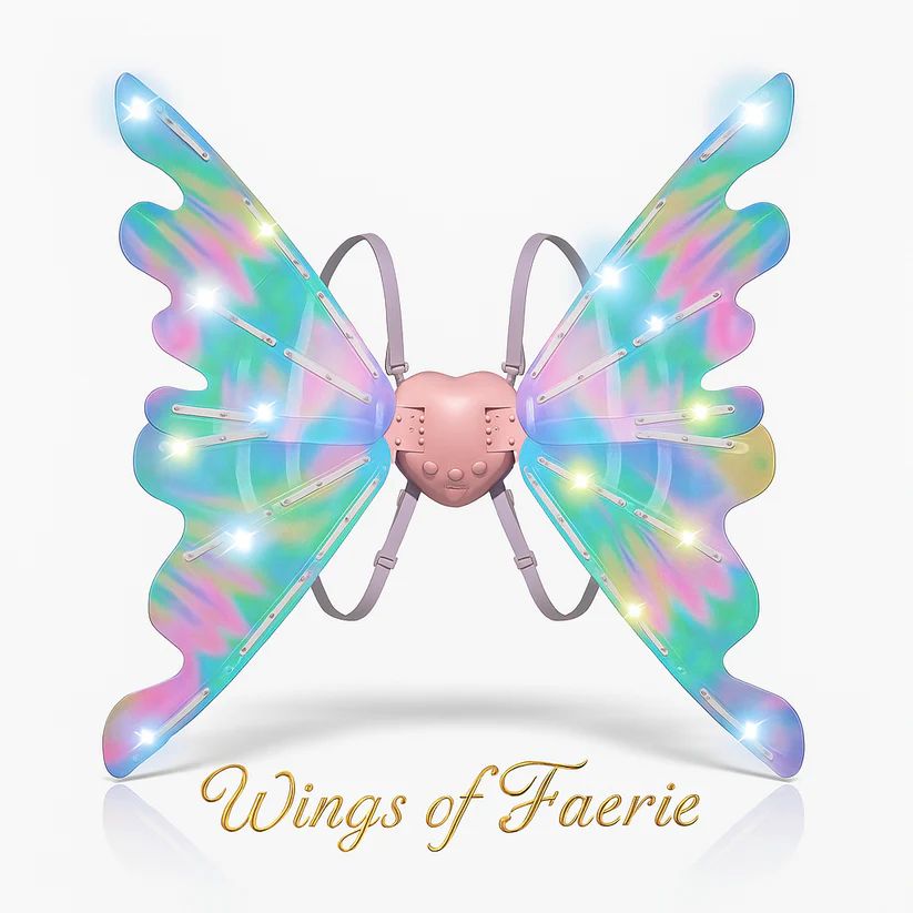 Svetleća krila koja mašu i sviraju