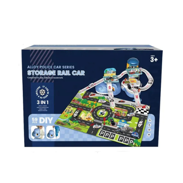 Dino 2 u 1 - kofer i autići