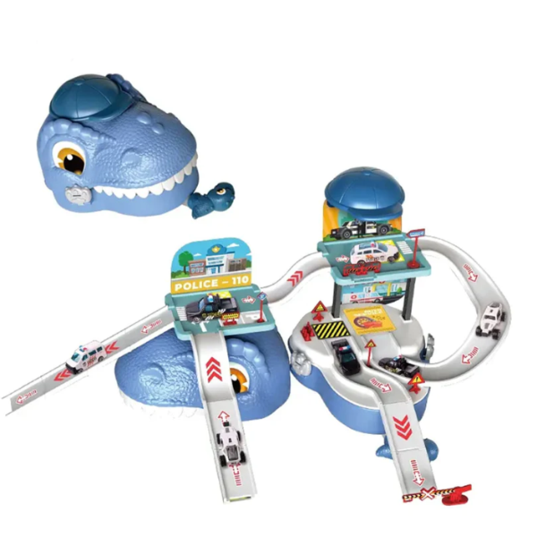 Dino 2 u 1 - kofer i autići