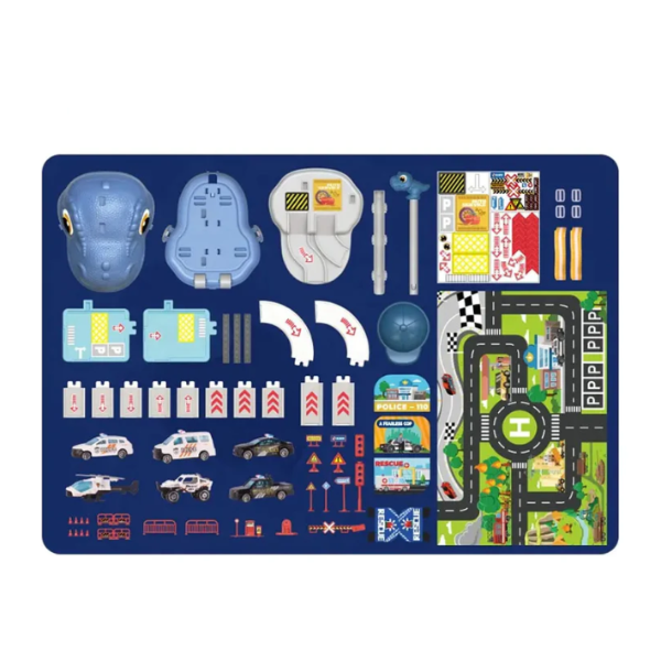 Dino 2 u 1 - kofer i autići