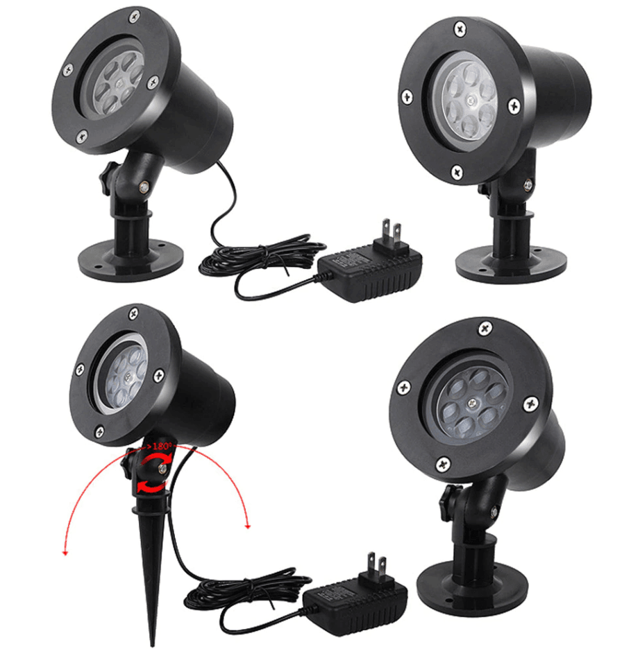 Projektor sa 12 prazničnih motiva