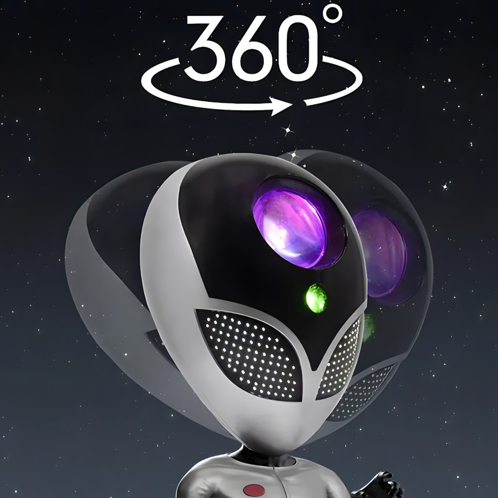 Galaxy projektor - Alien lampa za zvezdano nebo