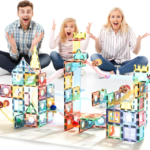 Magnetne kocke 45 delova 3D magnetne plocice