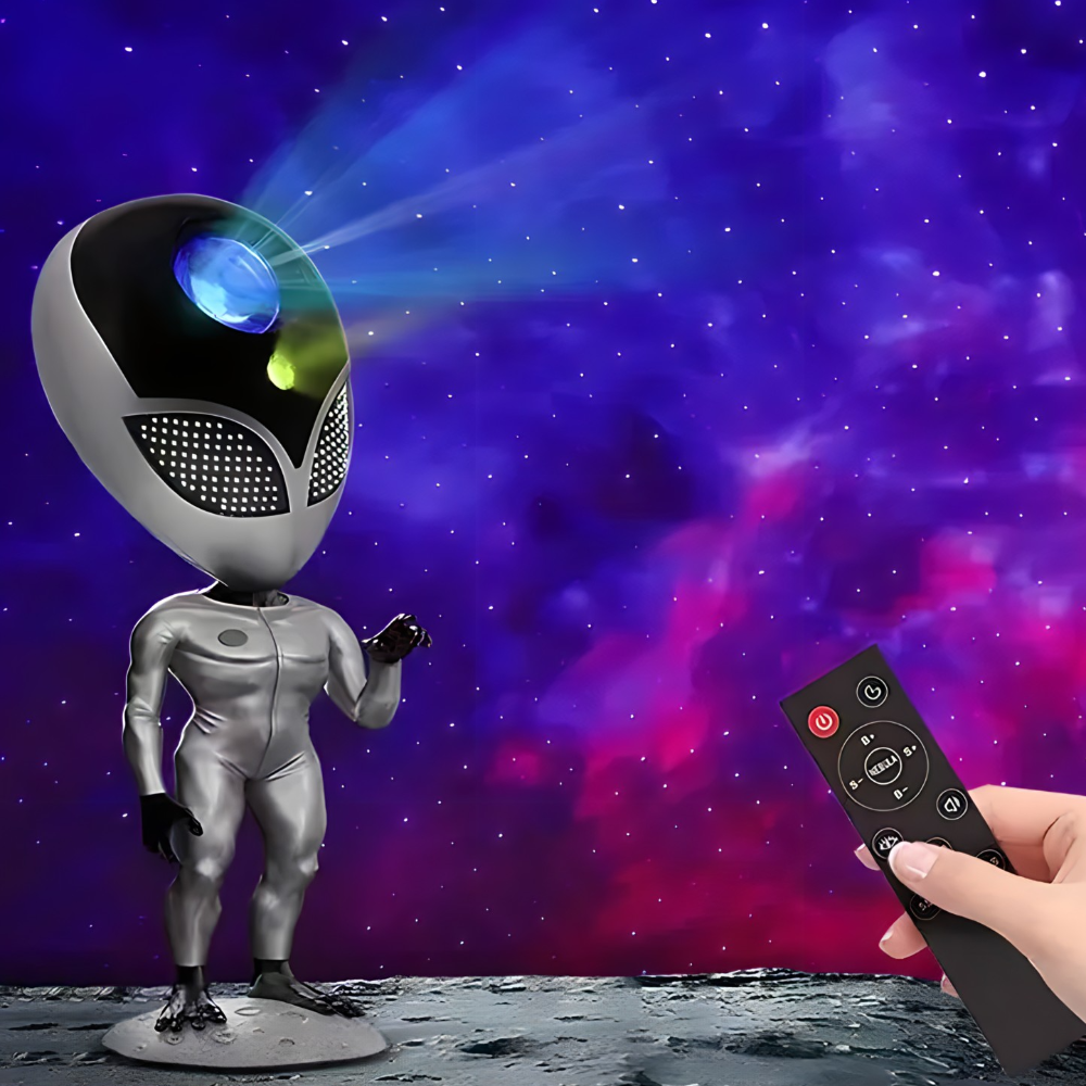 Galaxy projektor - Alien lampa za zvezdano nebo
