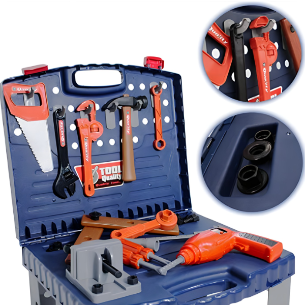 Set alata 2u1 - kofer koji postaje radni sto