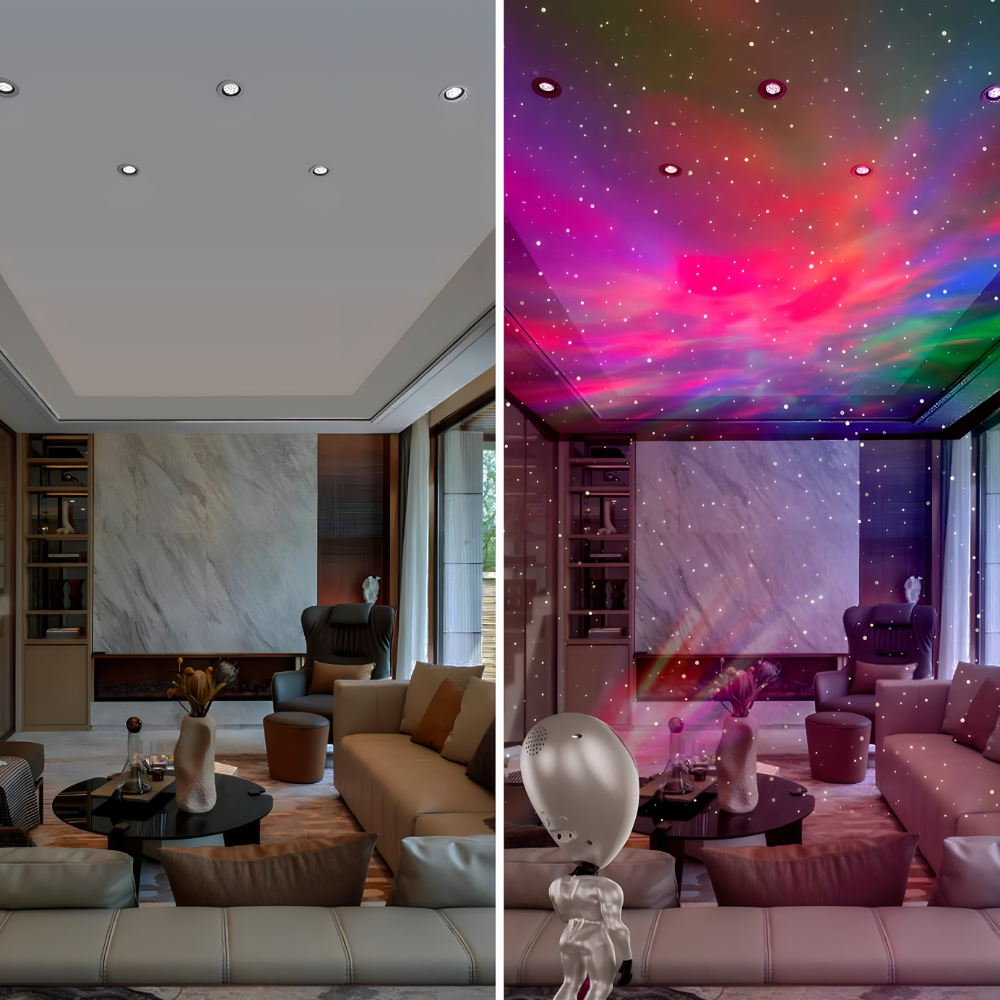 Galaxy projektor - Alien lampa za zvezdano nebo