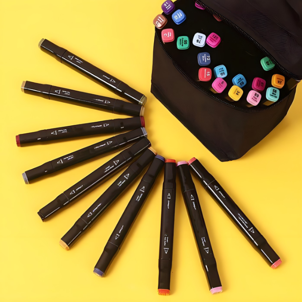 Set od 80 dvostranih markera