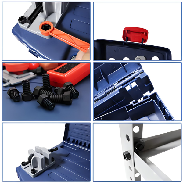 Set alata 2u1 - kofer koji postaje radni sto