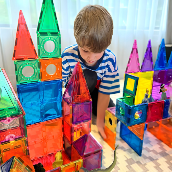 Magnetne kocke 45 delova 3D magnetne plocice